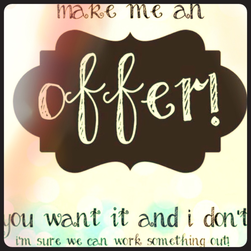 🌻Make me an offer🌻